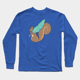 Squirrel Scribe Long Sleeve T-Shirt